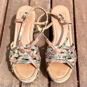 Lucky Brand wedge sandals